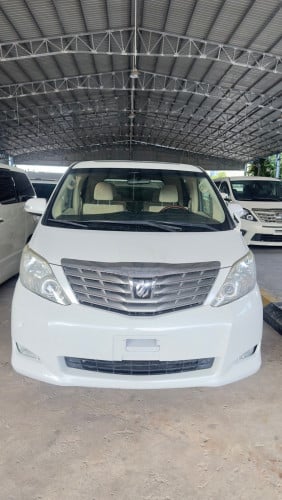 Alphard 2010 ក្នុងលឿង បើកដំបូល