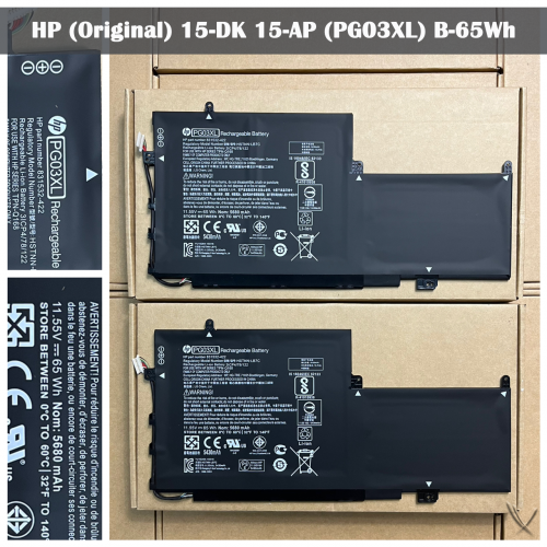 Battery HP (Original) 15-DK 15-AP (PG03XL) B-65Wh
