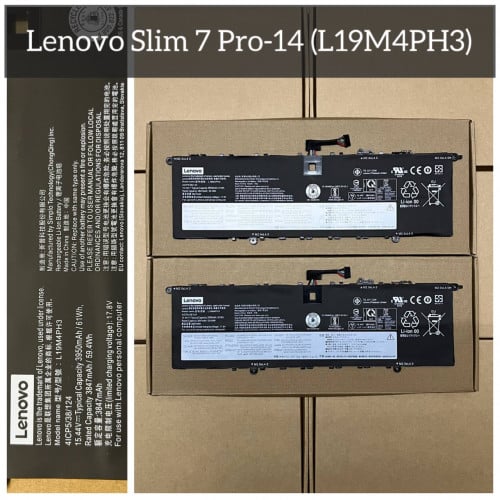 Battery Lenovo (Original) Slim 7 Pro-14 (L19M4PH3)
