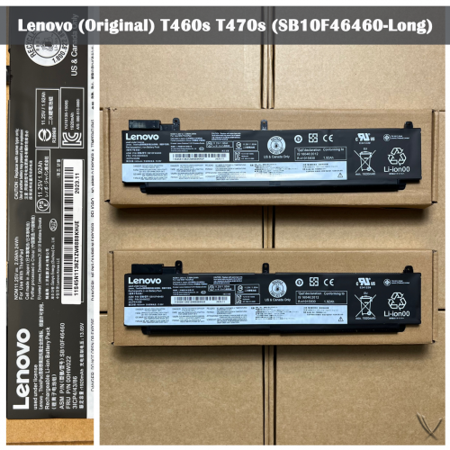Battery Lenovo (Original) T460s T470s (SB10F46460-Long)