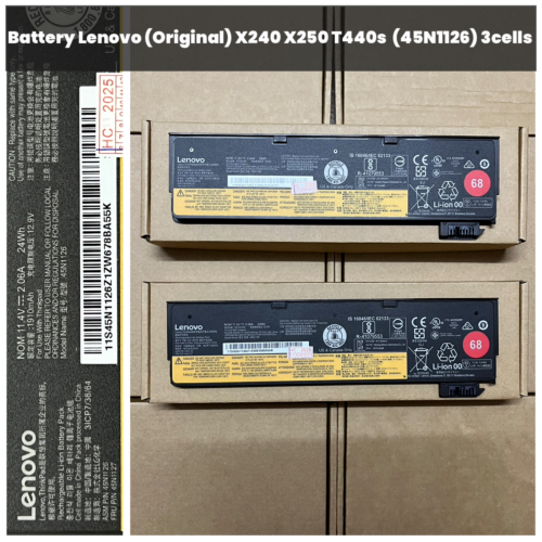 Battery Lenovo (Original) X240 X250 T440s T450s T440 (45N1126) 3cells
