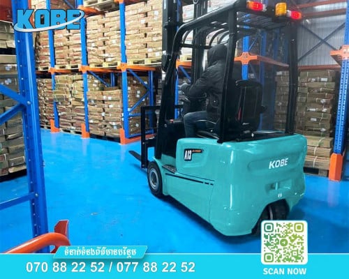 Kobe Forklift អគ្គីសនី 1,5តោន