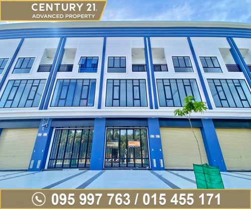 ផ្ទះអាជីវកម្ម ក្នុងបុរី សម្បត្តិមានហេង3 គម្រោងប្រជុំញាតិមិត្ត ត្រូវការលក់បន្ទាន់ខ្លាំង