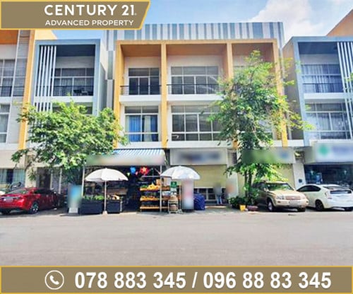 🏘 ផ្ទះអាជីវកម្ម(SH-A) ក្នុងបុរី ប៉េងហួតបឹងស្នោរ គម្រោង(Polaris1) ត្រូវការលក់បន្ទាន់ខ្លាំង