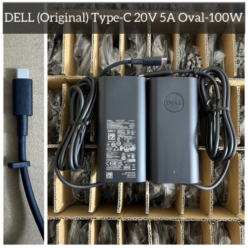 Adapter DELL (Original) Type-C 20V 5A Oval-100W