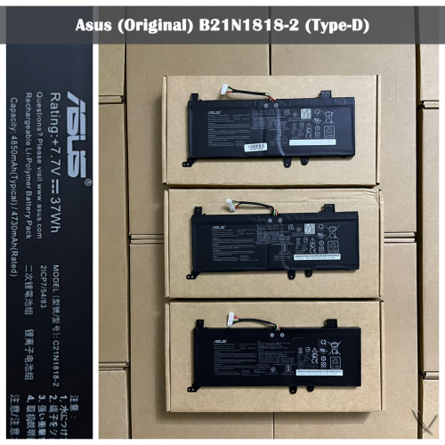 Battery Asus (Original) B21N1818-2 (Type-D)