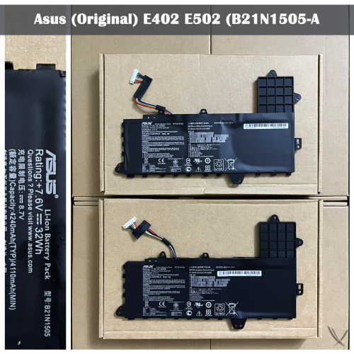 Battery Asus (Original) E402 E502 (B21N1505-A)