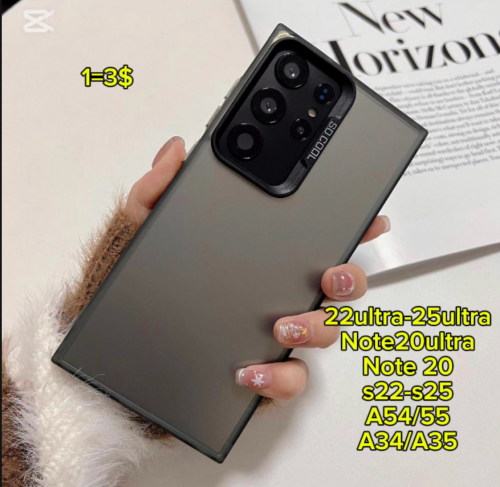 Case Samsung  S21ultra-25ultra Note20 S22-s25 A34-35-54-55