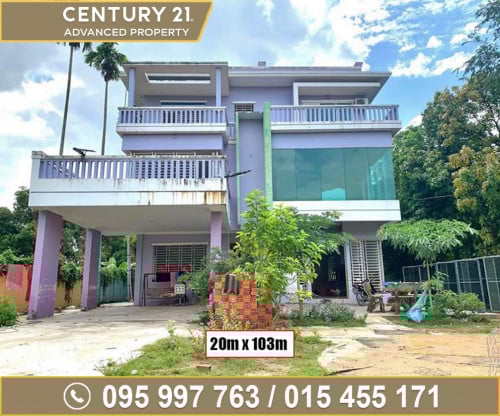 ផ្ទះ និង ដី នៅជិតវត្ត វាលស្បូវ ចុះពីផ្លូវជាតិលេខ1 ចម្ងាយ1.6គីឡូម៉ែត្រ ត្រូវការលក់បន្ទាន់