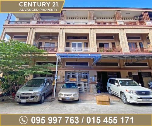 ផ្ទះល្វែង (3ជាន់) ក្នុងបុរី ច្បារអំពៅស៊ីធី(ច្បារអំពៅ2) ក្នុងខណ្ឌច្បារអំពៅ ត្រូវការលក់បន្ទាន់ខ្លាំង