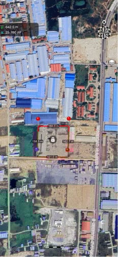 ដីសំរាប់ជួលក្បែរផ្លូវក្រវាត់ក្រុងទី3