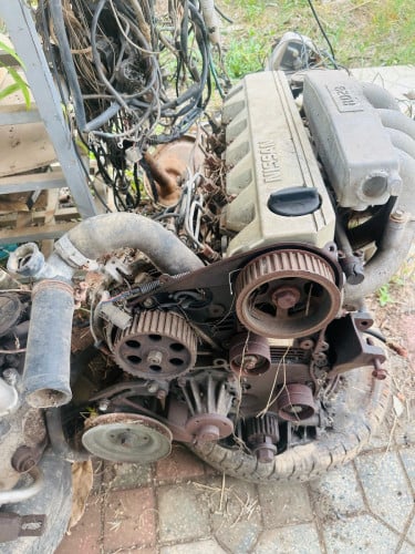 ម៉ាសុីនឡាន សុីហ្វារ៉ូ D28 diesel engine 6 pistons+ transmission auto