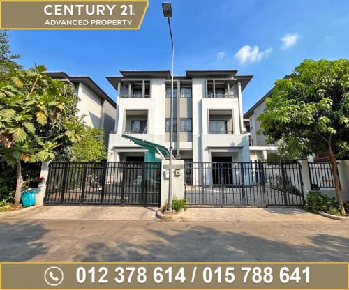 🏠 វីឡាភ្លោះ (Twin) ក្នុងបុរី ជីបម៉ុង 598 ផ្លូវឯកឧត្តមជាសុផារ៉ា ត្រូវការលក់បន្ទាន់ខ្លាំង