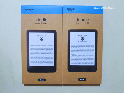 Amazon Kindle 16 GB (newest model) 2024, 6 Inches- Lightest and most compact Kindle, Black