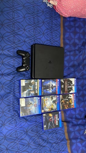 PS4 with all games for sale no jailbreak ចចា