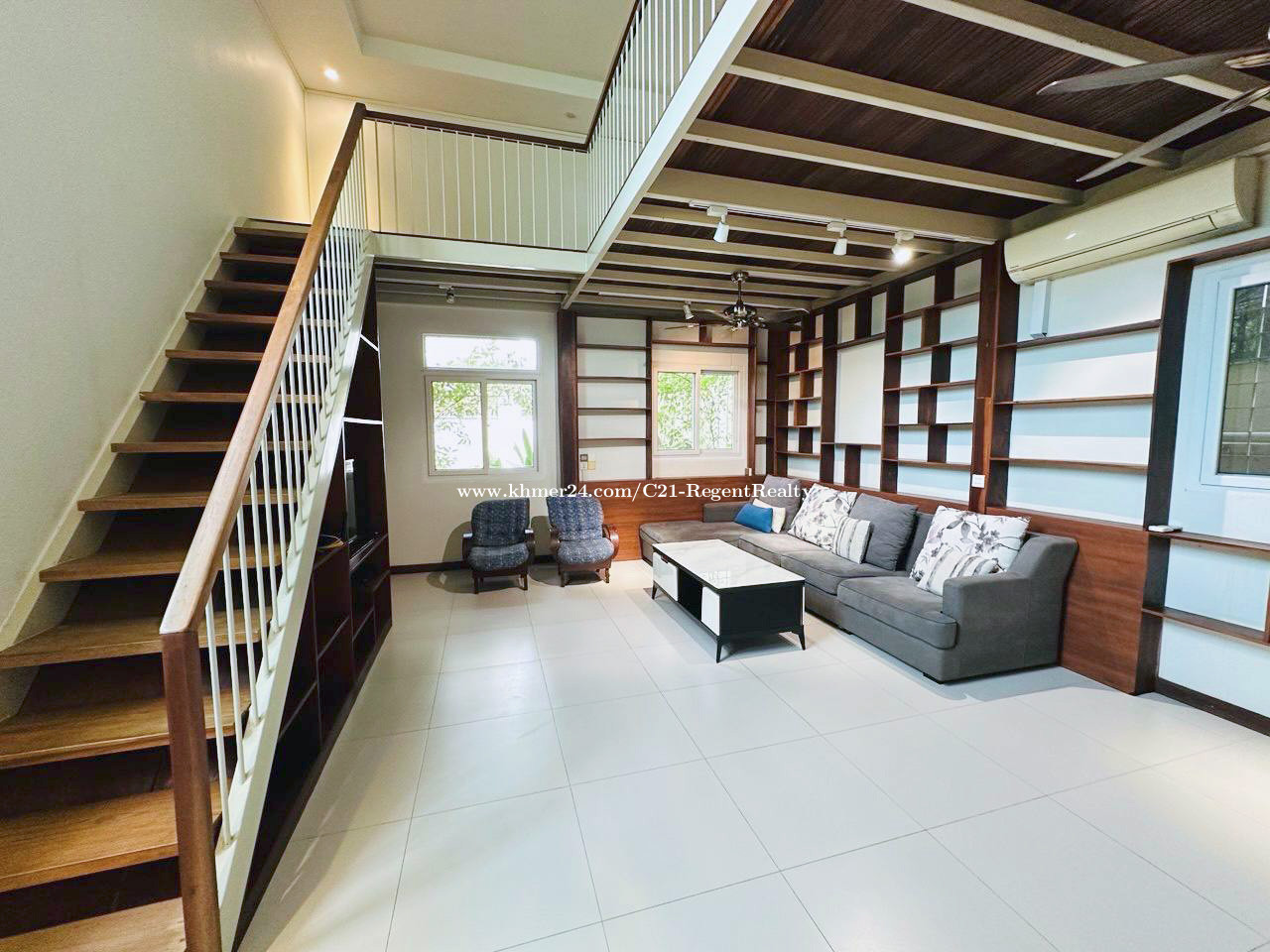 Spacious Loft House For Rent At Tonle Bassac price in