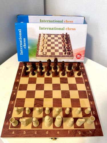 ក្ដារអុក - Wooden magnetic chess