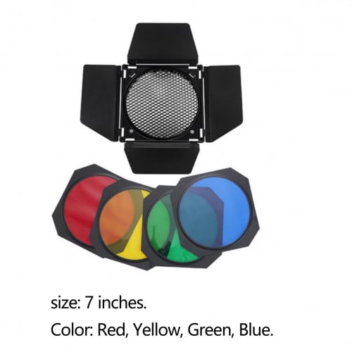 Four-leaf shading panel.