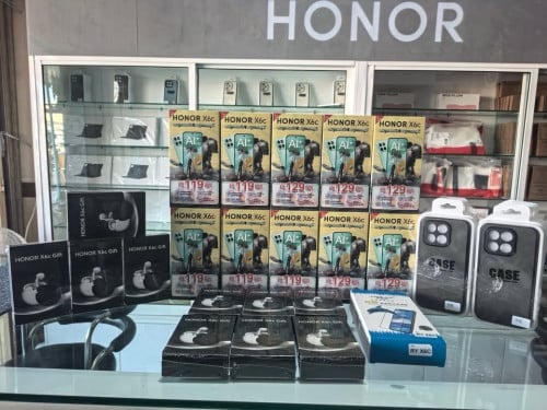 Honor X6c ទូរស័ព្ទស្ដើងរាងស្អាត ធន់នឹងការធ្លាក់ ធន់នឹងទឹក  ទិញនៅហាង អេស ភី ឥឡូវនេះ មានតន្លៃពិសេស
