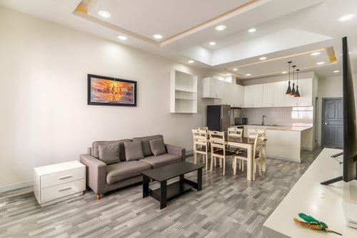 Renovated 1BR Apt For Rent- Daun Penh Area