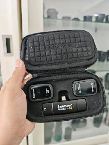 Saramonic type C Dual wireless microphone demo 97%