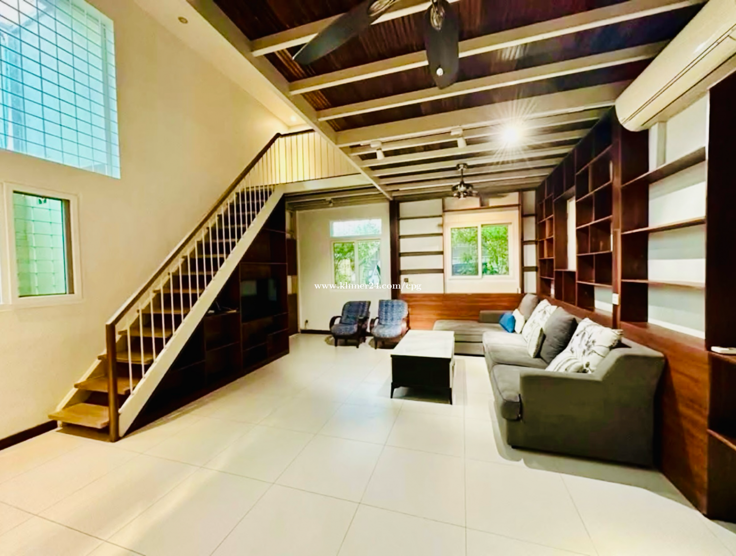 Modern Townhouse For Rent In Bassac Lane