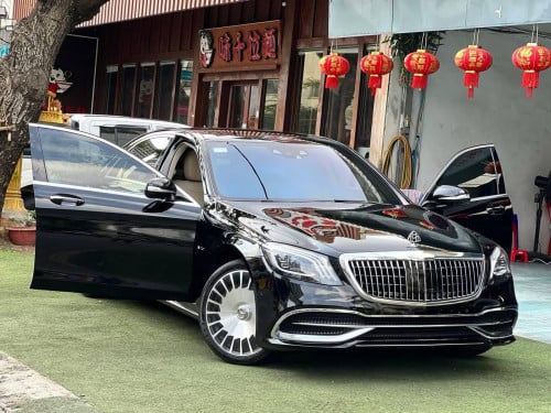 🚗Mercedes Benz S400L 2015 upMaybach V6 សាំង