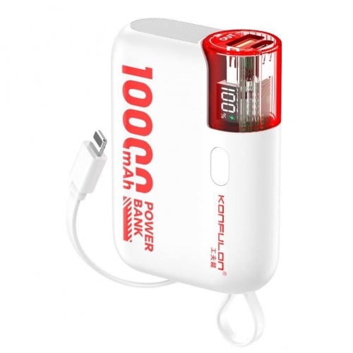 22.5w 10000mah Powerbank white color