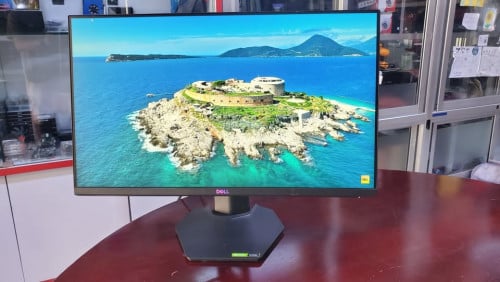 Gaming Monitor Dell 24 inch S2421HGF ( FHD TN 144Hz 8Bit ) HDMI / DP  នៅស្អាត រូបភាពច្បាស់ដិតល្អ