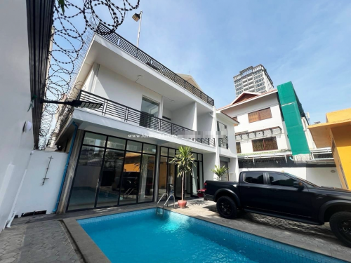 Hotel or Commercial Villa Pool For Rent In BKK1
