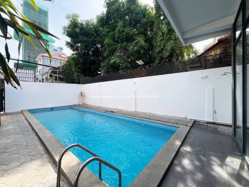 Hotel or Commercial Villa Pool For Rent In BKK1