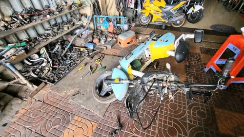 ជួសជុល កង់អាគុយ កង់បី ឡាអាគុយ គ្រប់ប្រភេទ