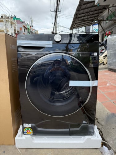 ម៉ាសុីនបោក 12kg Samsung ចំហៀង ថ្មីកេស ធានា១ឆ្នាំ