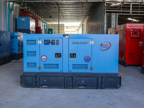 តម្លៃ 9,500$ ម៉ាសុីនភ្លើងថ្មីកម្លាំង CSP-65Kva ISUZU