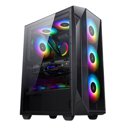 Top sale only  New Computer RUXI Glass Gaming Computer Case