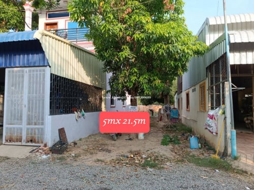 ដីលក់បន្ទាន់កៀនស្វាយ  5mx 21.5m