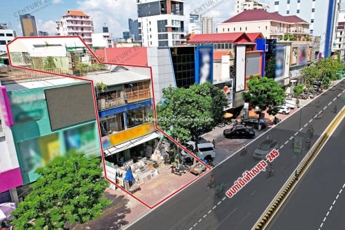 ផ្ទះលក់ប្រញាប់ពីល្វែងផ្លូវម៉ៅសេងទុង 8.5m X 25m