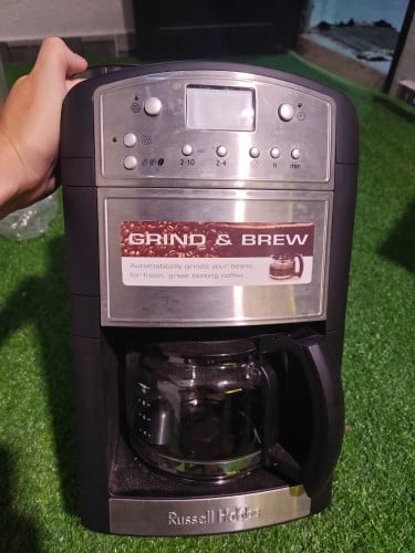 ម៉ាស៊ីនកាហ្វេ Russell Hobbs Grind & Brew (មួយទឹកមិនធ្លាប់បានប្រើ unboxed never use)