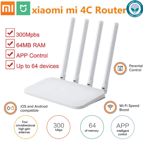 Xiaomi Router 4C router Mi 4C Globle version English set up 64MB high quality strong signal only16$
