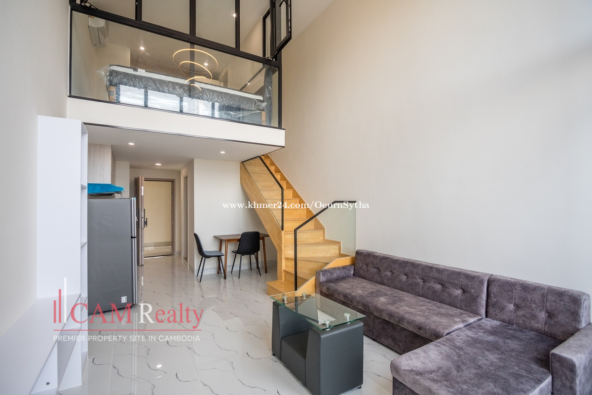 Bedroom Loft Condo For Rent in L Tower Boeng Tumpun price