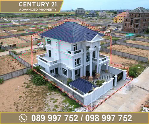 🏠 វីឡាទោល (Single Villa) ក្នុងបុរី អ័រគីដេវីឡា 6A (ជ្រោយចង្វារ) ត្រូវការលក់បន្ទាន់ខ្លាំង
