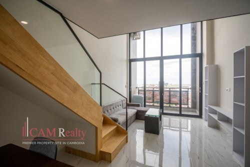 2 Bedroom Loft Condo For Rent in L Tower Boeng Tumpun