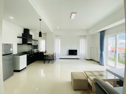 1Bed Type A- Service Apartment With Pool and Gym In Bassac Lane