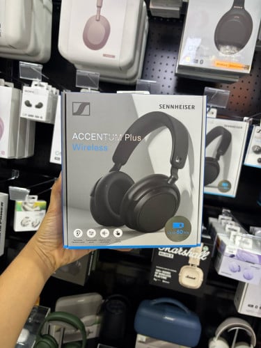 Sennheiser Accentum Plus Black – 50H Battery | ANC | Multipoint