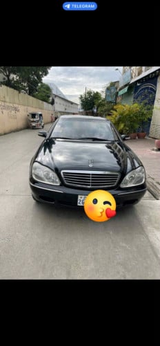 សឺដេសពណ៏ខ្មៅ Mercedes Benz S430 ឆ្នាំ2000 គ្រឿងក្រោមស្អាត ម៉ាសុីនត្រជាក់