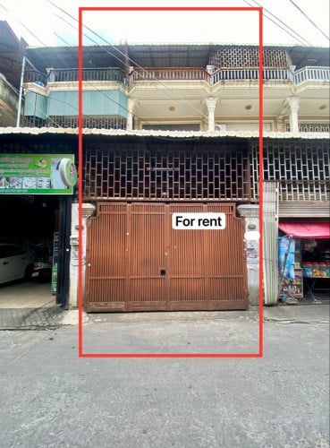 ផ្ទះសម្រាប់ជួលនៅសង្កាត់បឹងទំពន់Shop house for rent at Boeng Tompun