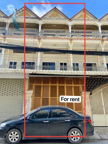 ផ្ទះសម្រាប់ជួល នៅសង្កាត់ទឹកល្អក់ទីបី Shop house for rent at Tek L’ak 3