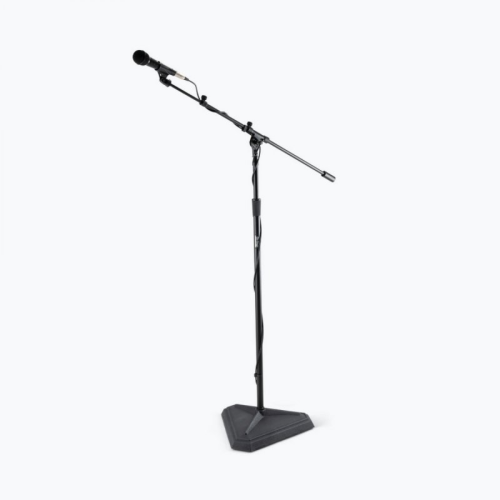 On-Stage SMS7630B Hex-Base Studio Microphone Stand with Telescoping Boom (Black)