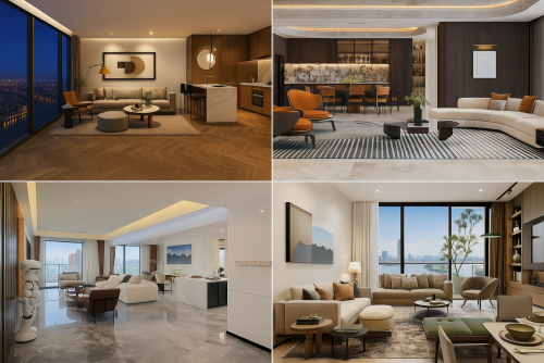 Premium Sky Homes and Penthouses Just about ≤$1 Million | Phnom Penh City, KH