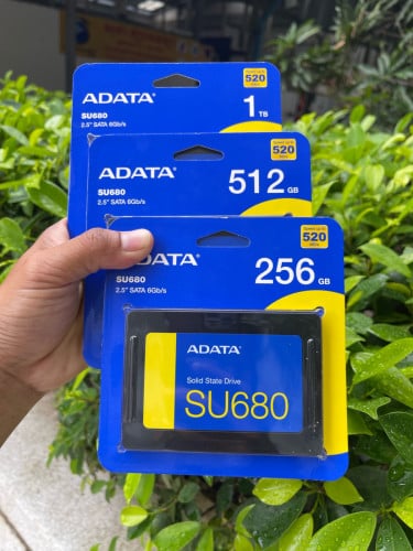SSD ADATA SU680 256GB/512GB/1TB  ថ្មី​(ដេីរលឿនល្អប្រេី)​ ធានារយៈពេល2ឆ្នាំ